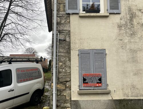 Rénovation de gouttières et appuis de fenêtre